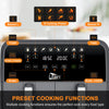 10-in-1 Dual Air Fryer Double Basket Touch Screen Oil Free Digital Oven Cooker
