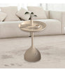 Side Table Accent Pedestal Table Pedestal Table Home Decor Drink Table for