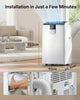 Air Conditioning Unit - 12000 BTU Portable Air Conditioner, 4-In-1 Modes & Smart