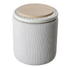 Small Footstool Ottoman Shoe Changing Stool Padded Foot Rest Entryway Livingroom