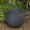 Garden Fountain Water Feature LED Lights Indoor Outdoor Polyresin Statues Decor