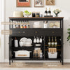 Buffet Sideboard Kitchen Storage Cabinet 3 Drawer 3 Door Living Room White Unit