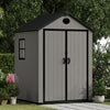 16x8 12x8 8x8FT Plastic Garden Tool Storage Shed Outdoor Lockable Bike Bin House
