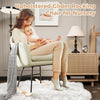Nursery Rocking Chair Upholstered Glider Chair Armchair Comfy Accent Chair