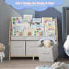 Bookshelf Storage Shelf For Children's Reading Room Open Storage Modern New