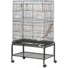 Budgie Cage, Bird Cage w/ Stand, Toys, Accessories, for Canaries, Finches