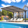 Metal Freestanding Hardtop Gazebo Aluminium Outdoor Pergola Waterproof for Patio
