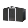 6 X 8FT Anthracite Steel Sheds Foundation Base Outdoor Garden Storage Shed House