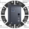 Post Box Parcel Box Combo | Lockable | Outdoor Letter & Package Storage