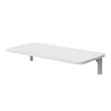 Wall Mounted White Wall Mount Computer Desk Drop Down Folding Laptop Small Table