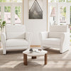 Mid-century Modern Accent Chair Upholstered Sofa Chair for Living Room Bedroom