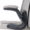 Office Chair Padded High Back Swivel with Height Adjustable Executive Game Grey