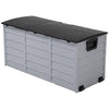 Large Outdoor Storage Box Garden Patio Plastic Chest Lid Container Multibox Shed