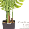 Artificial Areca Palm Tree Natural Looking Faux Plant in Pot 2ft 3ft 4ft 5ft 6ft