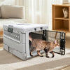 Collapsible Cat Puppy Carrier Small Animal Travel Transport Handhold Crate Box