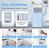 Portable Air Conditioner 12000 BTU WiFi Heat Dehumidifier Fan Remote 3-in-1 Unit