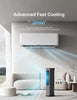 5L Evaporative Air Cooler with Remote, 3-in-1 Portable 3 Speed Cooling 7H Timer