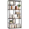 6 Tier Storage Shelves, Free Standing Book Shelf for Study, Living Room