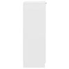 Modern Wooden Narrow 1 Door Hallway Shoe Storage Cabinet Unit Organiser Wood
