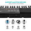 ♬Mustar 61 Keys Portable Learning Electronic Keyboard Piano Keyboard