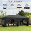 3 x 6m Garden Heavy Duty Gazebo Marquee Party Tent Canopy