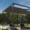GARDEN SUN SHADE AWNING PATIO PERGOLA CANOPY DINING SHELTER WEATHERPROOF GAZEBO