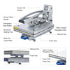 16x20 in Auto Open Heat Press Machine for Shirts Bags Mouse Pads More