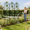3x Tall Garden Trellis Lattice Vine Plant Rose Vegetable Support Barrier Trellis