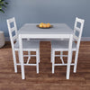 Solid Wooden Dining Table and 2 4 Chairs Set Home Kitchen Furniture