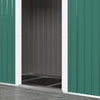 Metal Garden Shed 8 X 4ft Outdoor Yard Storage Tool House WITH FREE BASE & VENT