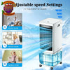 12L Evaporative Air Cooler Remote 3 Speed Portable Cooling Fan Humidifier 65W