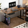Height Adjustable Electric Standing Desk with Desk Drawer