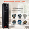 Gun Cabinet Storage 3 Safe Shotgun With Key Locks Steel Home Black