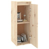 Wall Cabinet 30x30x80 cm Solid Wood Pine