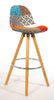 Bar Stools Kitchen Breakfast Chairs Dining Modern Wooden Velvet | Set of 2