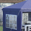 3 x 6m Heavy Duty Gazebo Marquee Party Tent with Storage Bag Grey