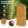 Garden Storage Shed Outdoor Tool Utility Pool Equipment Cabinet Asphalt Roof