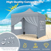 10 x 10 FT Heavy-duty Easy Setup Commercial Tent w/ Wheeled Bag