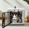 Collapsible Cat Puppy Carrier Small Animal Travel Transport Handhold Crate Box
