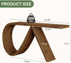 145cm Solid Wood Console Table Long Farmhouse Narrow Entryway Table for Hallway