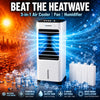 Portable Air Conditioner Evaporative Air Cooler Fan Ice Packs Air