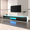 Modern LED TV Stand Cabinet TV Unit 180cm High Gloss Front Entertainment Unit