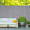 PVC Garden Screening Roll Fence Privacy Border Panel Bamboo Effect Fencing Cover