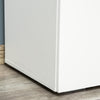 Storage Cabinet w/ Shelves and Door Wooden Sideboard Freestanding Cupboard
