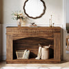 47.24-Inch Console Table, Farmhouse Entryway Console Table with Sturdy Structure