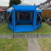 Hexagon Screen House Event Shelter Garden Pop Up Gazebo 3.5m Marquee party tent