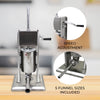 3L Sausage Stuffer Machine, 5 Funnel Sizes, Household and Commercial Kitchen