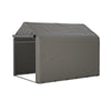 Storage Tent Bicycle Motorbike PE Shed Backyard Waterproof Large 2.2*1.6M Grey