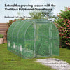 Polytunnel Greenhouse 2x3m - Weatherproof Heavy Duty Walk in Polytunnel Tent 6m²