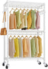 Heavy Duty Metal Double Rail Clothes Garment Hanging Rack Shelf Display Stand UK